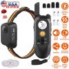 984FT Dog Training Collar IP65 Waterproof Pet Beep Vibration Electric Shock Collar 3 Channels Rechargeable Transmitter Receiver Trainer with Recording