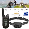 Dog Training Collar IP67 Waterproof Rechargeable Dog Shock Collar w/ 1640FT Remote Range Beep Vibration Shock 3 Training Modes