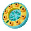 Dog Puzzle Food Feeder Slow Feeding Bowl Interactive Toy Dog Treat Dispensing Toy for IQ Training Mental Enrichment For Small Medium Large Dog Cat