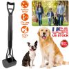 31.5in Pet Pooper Scooper Foldable Long Handle Dog Poop Waste Pick Up Rake for Large Medium Small Dogs Cats Pets